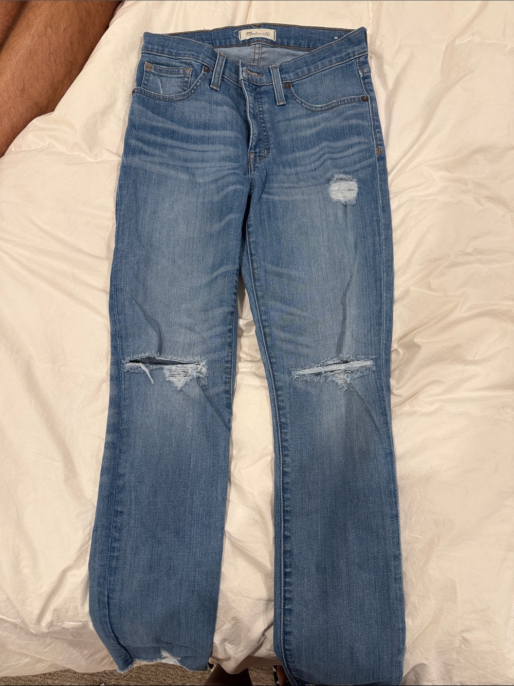 Madewell high rise skinny 27